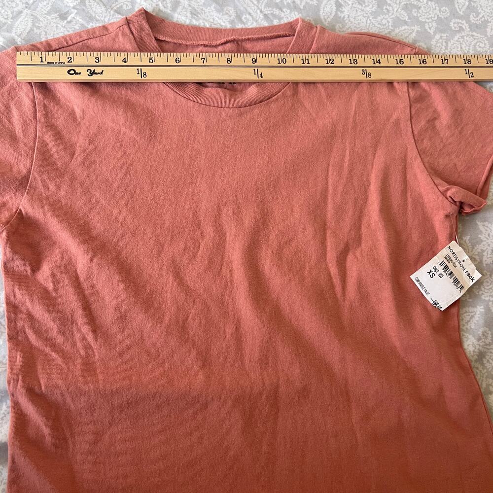 Frank & Eileen Harper Perfect Tee Maxi Dress In Squash Size XS - Picture 9 of 10
